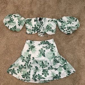 Tropical set! Worn once